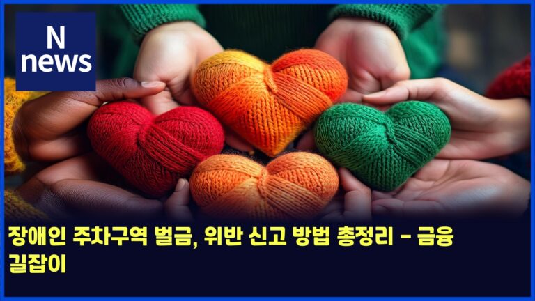 장애인 주차구역 벌금, 위반 신고 방법 총정리 - 금융 길잡이 4 장애인 주차구역 벌금, 위반 신고 방법 총정리 – 금융 길잡이